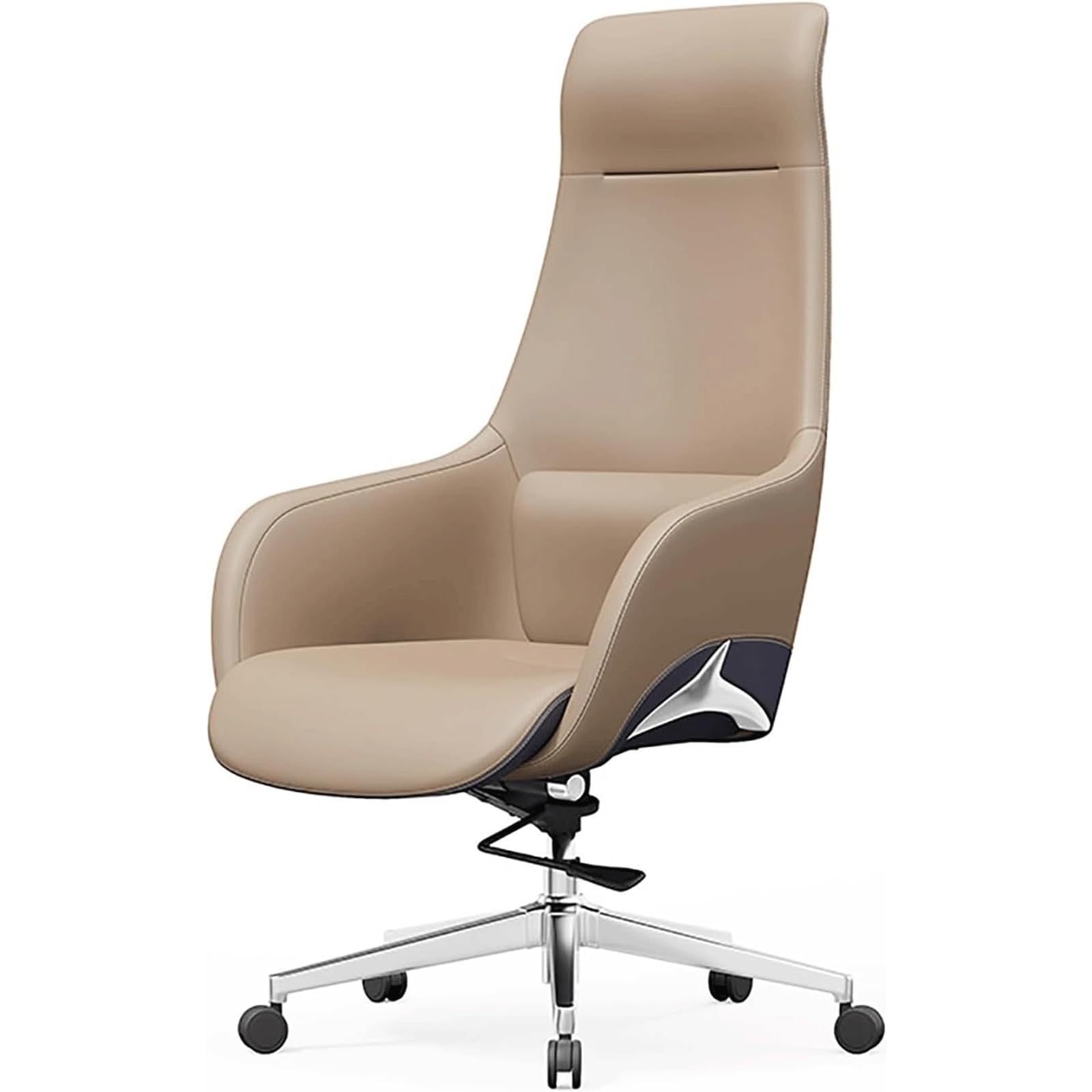 Amazon.com: GenSDH Leather Office Chair,Adjustable Angle Executive